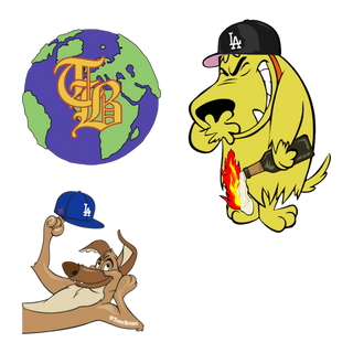 All Dawgs Go to Heaven Acrylic Pin Set