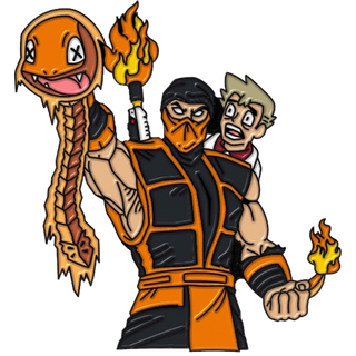 OAK’S NIGHTMARE VOL. 3 PIN “The Last Flame”